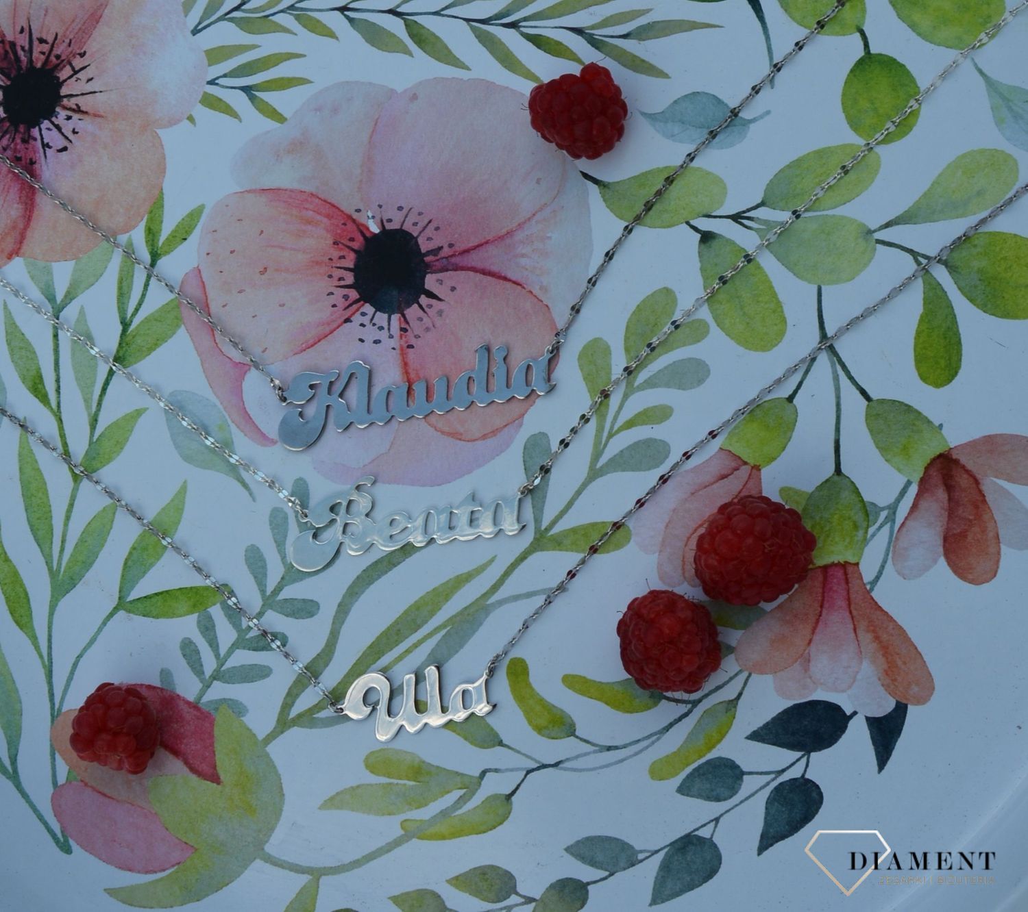 Naszyjnik srebrny z imieniem Ula.jpg